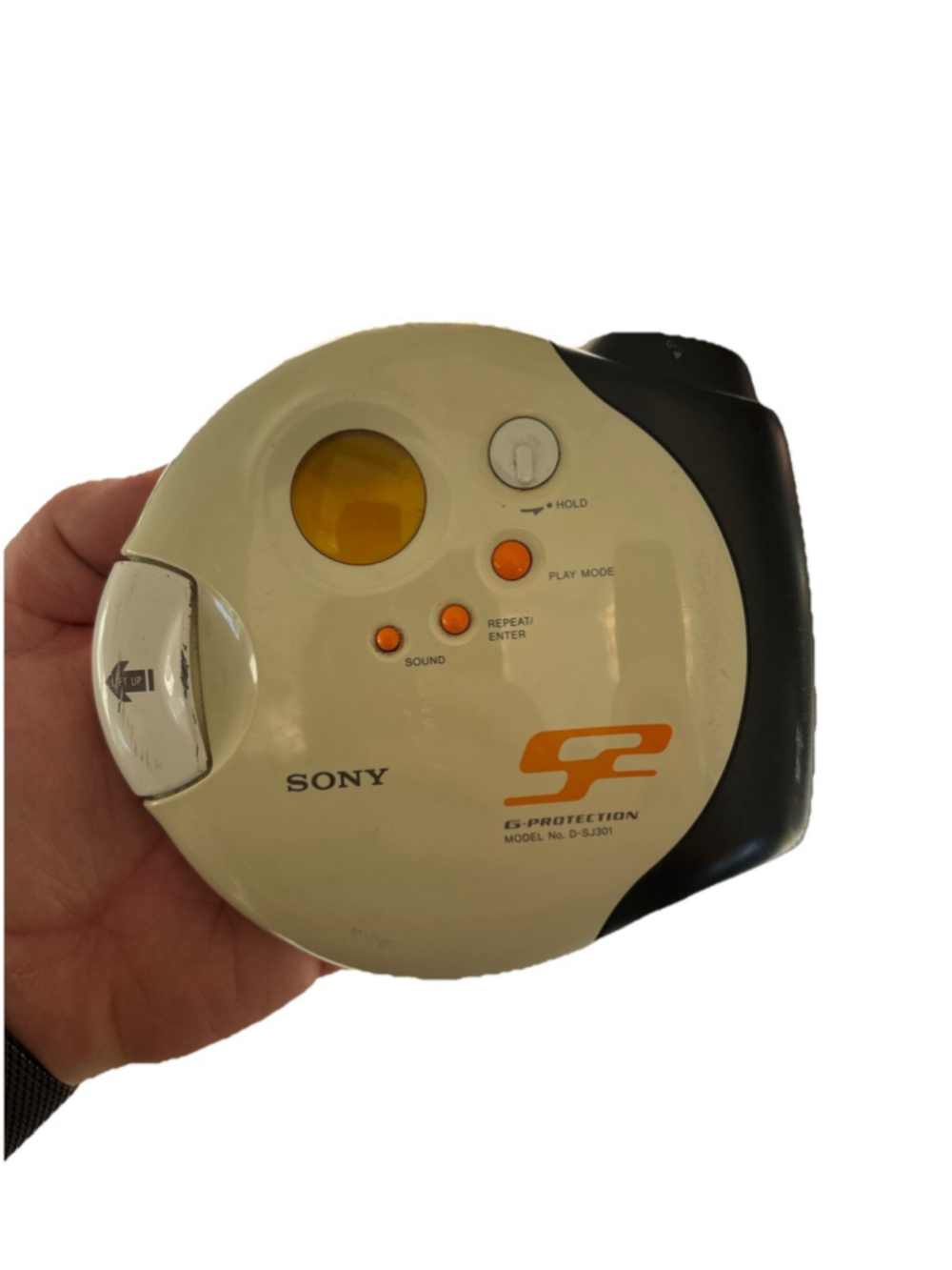 FOR PARTS - Sony Walkman D-SJ301 Portable CD Player
